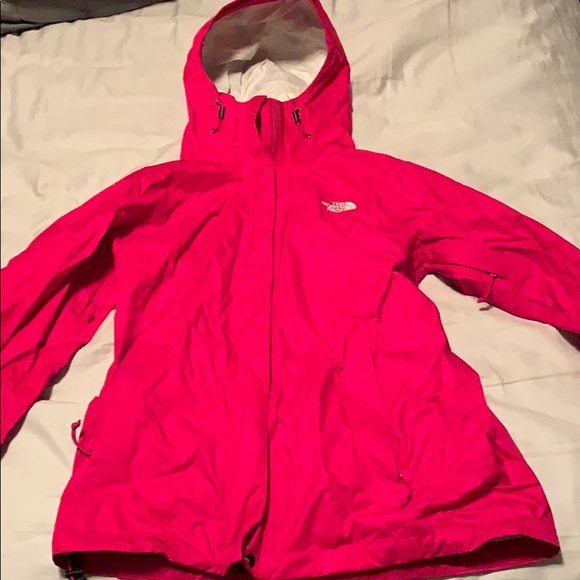 The North Face Jackets & Blazers - North Face pink rain jacket